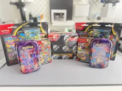 Pokemon TCG Mega Evolution Booster Bundle, Blister Pack, Tin and Booster Box - Image 1