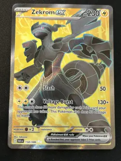 Zekrom ex | Pokemon TCG - Black Bolt 158/086 [NM] - Image 1