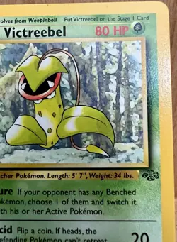 Victreebell Pokemon TCG Jungle Set Unlimited 30/64 Rare Non-Holo LP - Image 3