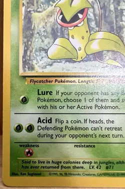 Victreebell Pokemon TCG Jungle Set Unlimited 30/64 Rare Non-Holo LP - Image 5