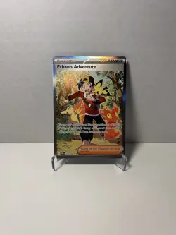 Pokemon TCG SV10 Ethan's Adventure # 236/182 Special Illustration Rare Near Mint - Image 1