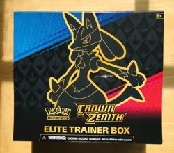 🔥Pokemon TCG Crown Zenith Elite Trainer Box New/Factory Sealed!🔥 - Image 1
