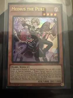 Medius the Pure DUAD-EN008 Duelist's Advance 1st Edition Yugioh Tcg - Image 1