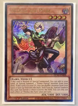 Medius the Pure 1st Edition Ultra Rare DUAD-EN008 Yu-Gi-Oh! - Image 1