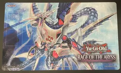 Rage of The Abyss Playmat Yugioh Premiere! Event Sneak Peak Play Mat Promo TCG - Image 1