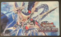 Rage of The Abyss Playmat Yugioh Premiere! Event Sneak Peak Play Mat Promo TCG - Image 2