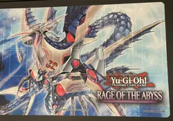 Rage of The Abyss Playmat Yugioh Premiere! Event Sneak Peak Play Mat Promo TCG - Image 5
