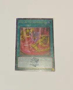Yu-Gi-Oh! Pot Of Extravagance #RA04-EN093 Quarter Century Secret Rare 1st Ed NM - Image 3
