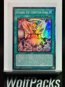 Yu-Gi-Oh! TCG Stand Up Centur-Ion! VASM-EN020 1st Edition Collectors Rare - Image 1