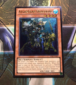 *** ATLANTEAN DRAGOONS *** ULTIMATE RARE AP02-EN001 (NM) YUGIOH! - Image 1