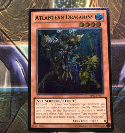 *** ATLANTEAN DRAGOONS *** ULTIMATE RARE AP02-EN001 (NM) YUGIOH! - Image 5
