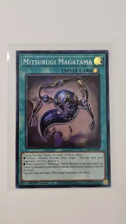 Mitsurugi Magatama Alin-en094 Super Rare 1st Edition Yugioh! Alliance Insight Nm - Image 1