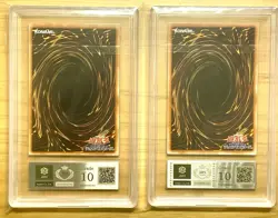 ARS 10 Yu-Gi-Oh! Dark Magician Girl 2001 Japanese PREMIUM PACK 4 Ultra Rare PSA - Image 2