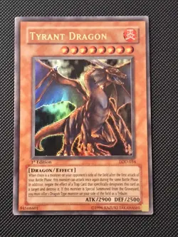 Yu-Gi-Oh! Tyrant Dragon 1st Edition LOD-034 - Legacy of Darkness - Image 1