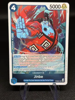 Jinbe PRB02-007 R ONE PIECE Card The Best 2 ENGLISH - Image 1