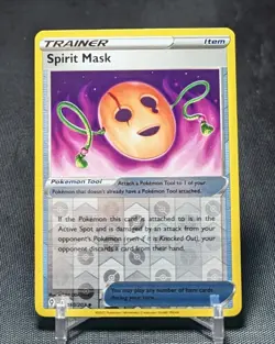 Spirit Mask Reverse Holo 2021 Pokemon TCG Evolving Skies Trading Card #160/203 - Image 1