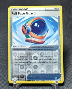 Full Face Guard Reverse Holo Item 2021 Pokemon TCG Evolving Skies Card #148/203 - Image 1