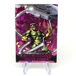 Marvel Card Doctor Octopus 4 Pink /199 Fleer Upper Deck Renditions [NM] - Image 1