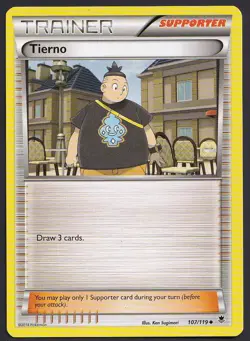 Tierno 107/119 Uncommon | Phantom Forces | Pokemon Card - Image 5