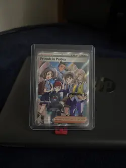 Pokemon TCG Trainer Friends in Paldea Ultra Rare Holo Card 137/131 Prismatic - Image 1