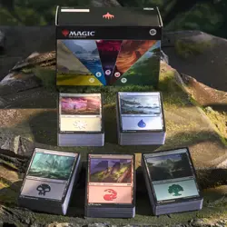 Magic: The Gathering 2025 Land Station 400 Basic Land Cards MTG Lands - Image 3