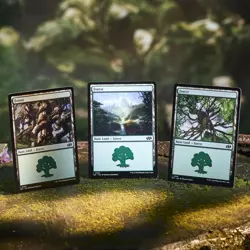 Magic: The Gathering 2025 Land Station 400 Basic Land Cards MTG Lands - Image 4