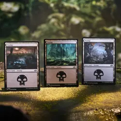 Magic: The Gathering 2025 Land Station 400 Basic Land Cards MTG Lands - Image 5