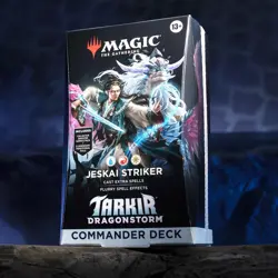 Magic The Gathering Dragonstorm Commander Deck Jeskai Striker MTG TCG Bring I... - Image 2
