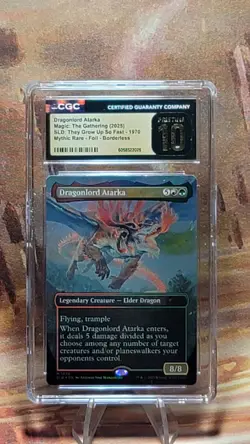 MTG Dragonlord Atarka #1970 🌈Foil SLD They Grow Up So Fast CGC Pristine 10 - Image 1