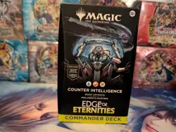Edge of Eternities Commander Deck - Counter Intelligence MTG Brand New Sealed - Image 1