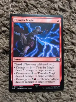 2023 MTG Thunder Magic - Final Fantasy FFXIII NM Instant Spell Card FFXIII #0165 - Image 1