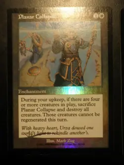 mtg magic planar collapse FOIL urza's legacy ENGLISH effondrement planaire urza - Image 1