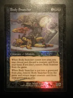 mtg magic body snatcher FOIL urza's destiny ENGLISH Profanateur de Sepulture - Image 1