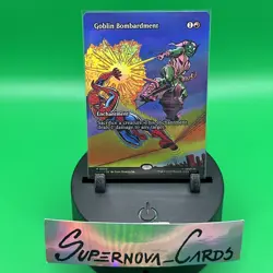 MTG Goblin Bombardment 0023 Foil (Borderless) Marvel Eternal-Legal NM MAR - Image 1
