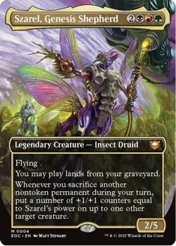 Szarel, Genesis Shepherd/Insects/Lands/Custom Commander/EDH Deck 100 Cards MTG - Image 2