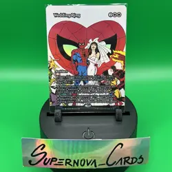 [FOIL] MTG Marvel Spider-Man 0007 Wedding Ring Borderless Mythic - Image 1