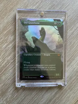 🔮 MTG: Old Gnawbone (Borderless) Adventures in the Forgotten Realms Foil - Image 1