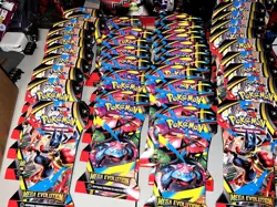 Lot Of 50! Pokemon Mega Evolution Sleeved Booster Pack Factory Sealed 50x - Image 1