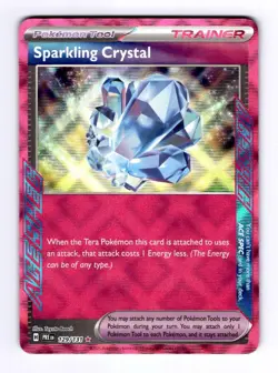 Sparkling Crystal Prismatic Evolutions #129 (2024) ACE SPEC Rare Holo NM Pokemon - Image 1