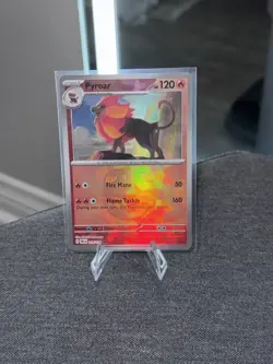 Pyroar 016/131 Master Ball Holo Prismatic Evolutions Pokemon TCG - NM Condition - Image 1