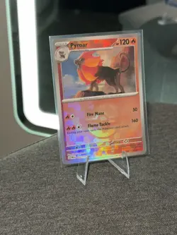 Pyroar 016/131 Master Ball Holo Prismatic Evolutions Pokemon TCG - NM Condition - Image 2