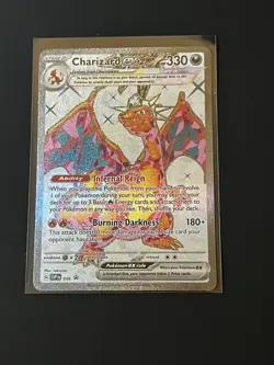 Pokemon TCG Charizard EX SVP056 Black Star Promo Full Art NM - Image 3