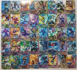 Lot of 40 Japanese Kamen Rider Battle: Ganbarizing Rare Card Set - Image 1