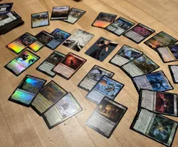 Magic The Gathering Final Fantasy Card Lot Mtg FF, Foil Holos, Etc. - Image 1