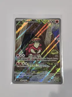 Turtonator 146/142 Stellar Crown Full Art Holo Pokemon Card NM Condition - Image 1