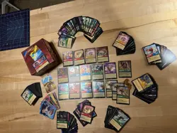 Disney Lorcana Card Lot With Foil Holos - Image 1