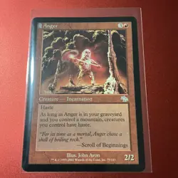 Anger Judgment LP The List Mystery MTG Magic Card - Image 1