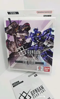 GUNDAM CARD GAME Starter Deck Iron Bloom ST05 Box English + 1 Store Promo - Image 3