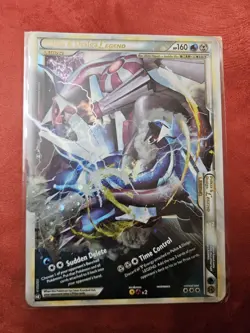 Pokemon TCG Palkia & Dialga Legend 101/102 + 102/102 Jumbo Promo Card - Image 1