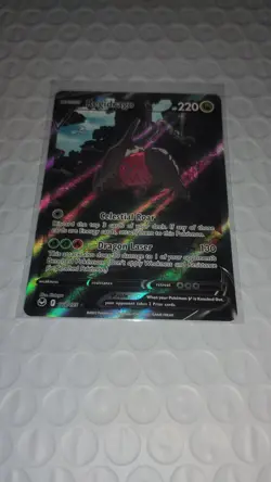 Regidrago V 184/195 Silver Tempest Alt Art Ultra Rare Holo Pokemon Card NM - Image 1